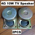 2Pcs- 3.5 Inch TV Speaker 8 Ohm 10W Rectangular Shape Speaker For CRT Television LCD Monitor Speakers Home Entertainment Receivers & Amplifiers - 225283276. 
