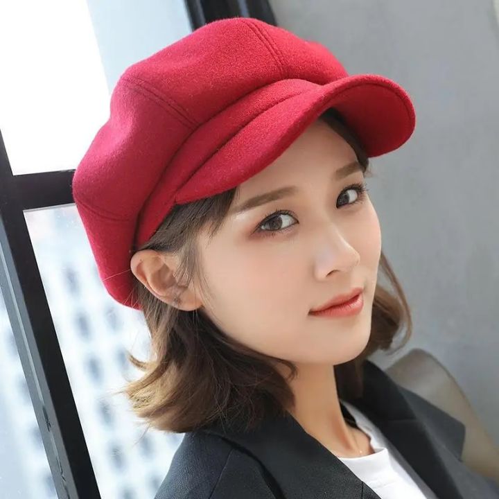 Autumn%20Winter%20Hats%20for%20Women%20Solid%20Plain%20Octagonal%20Newsboy%20Cap%20Men%20Ladies%20Casual%20Wool%20Winter%20Beret%20Women%20Painter%20-%20Image%202