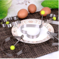 5Pcs/Set Stainless Steel 5 Style DIY Fried Egg Pancake Shaper Omelette Mold Mould Frying Egg Cooking Tools Kitchen Accessories Gadget. 