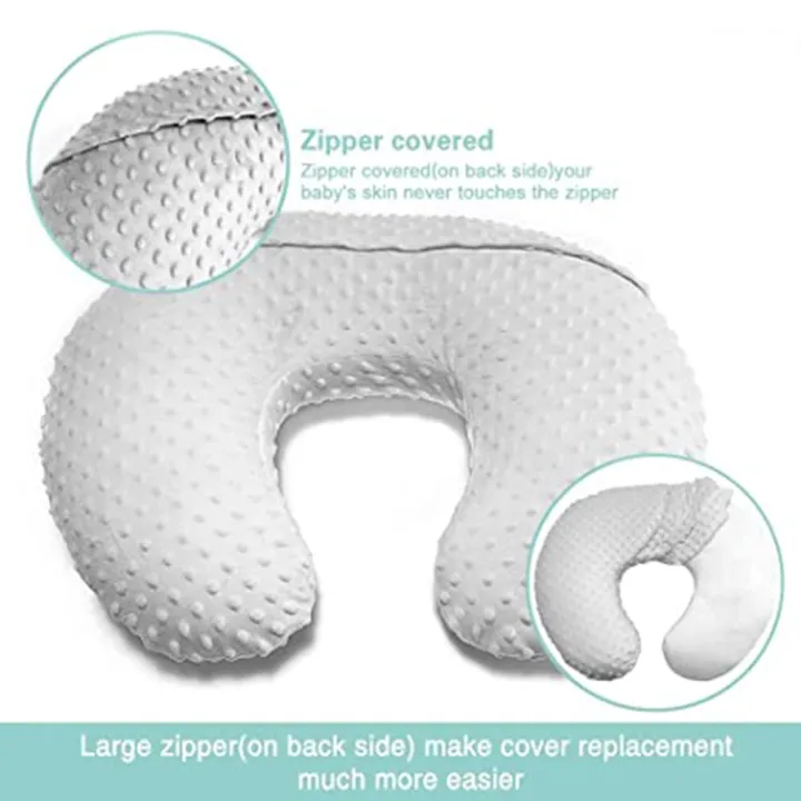 Minky%20Nursing%20Pillow%20Cover,%20Breastfeeding%20Pillow%20Positioner%20Slipcover%20Fits%20for%20Baby%20Boy%20Girl%20Support%20Removable%20Cover%20-%20Image%205