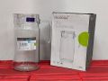DELISOGA Glass Pitcher Jug. Crystal Clear Glass Water Jug And Juice Jug And Pitcher With Lid..