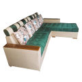 L SOFA SET 5 PCS MALAYSIAN PROCESS WOOD - sofa. 