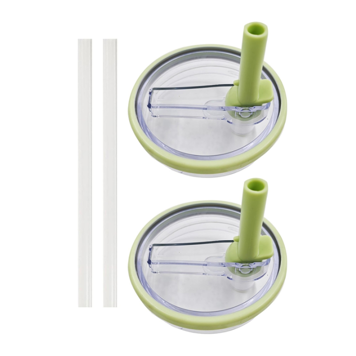 40oz Replaceble Tumbler Flip Straw Lid for Quencher Straw Lid Replacement Fit for HydroJug Traveler Part H