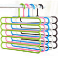 (3 Peace-1 Pack) 5 level magic hangers: Anti-Slip Multi-Perpus and Multi-Functional Magic Multiple Level Trousers Hanger Hanger-Cloth Hanger.