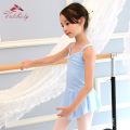 Girls Ballet Dance Dress Tutu Leotard Kids Wear Children Performance Costumes Ballerina Skill Use Soft Lace Skirt.