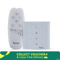RFL Click Fan & Two  Lights Remote Control Wireless remote control operation Switch ON/OFF indication Elegant & smart design. 