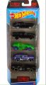 Hot Wheels 1:64 Scale Batman 5-Pack - Multipack of 5 Batman-Themed Vehicles Model Toy Car (Die-Cast Model Car). 