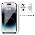 Apple iPhone 14 Pro Max Tempered Glass 9H 2.5D Protective Film Explosion-proof Screen Protector -  Transparent. 