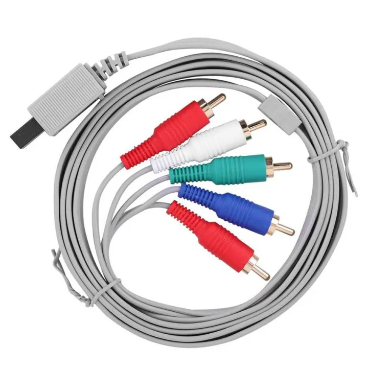 Video%20Game%20Console%20System%20Component%20Cable%20Cord%20AV%20Audio%20HD%20HDTV%20High%20Definition%20Adapter%20Wire%20For%20Wii%20U%20Gaming%20-%20Image%204