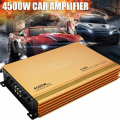 4500W Car Audio Amplifier Four-Channel High Power Amplifier. 