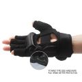 Fitness Adult/Men Half Finger Fighting Boxing Gloves Leather MMA Punch BAG Gloves Kick Boxing Muay Thai Karate Hand Wraps Gym. 