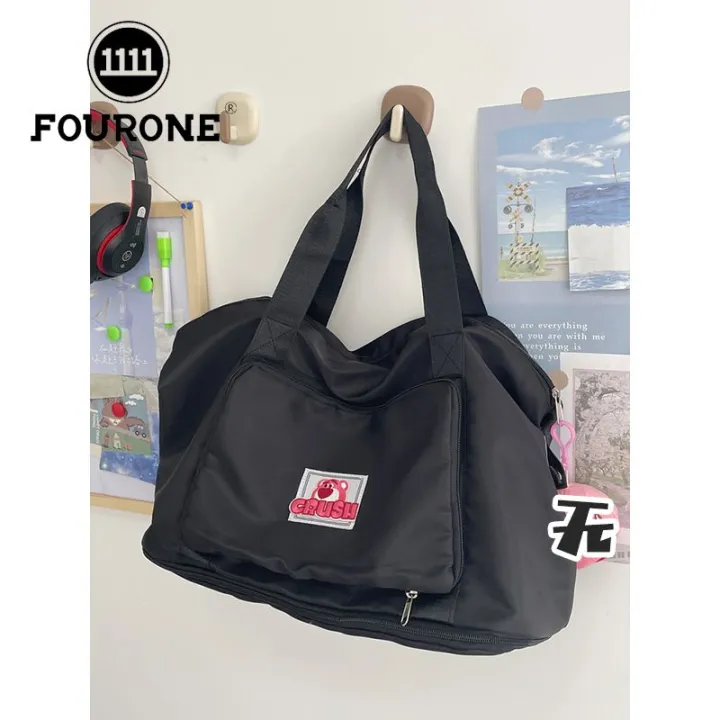 FOUR%20ONETravel%20Bag%20Large%20Capacity%20Women's%20Oversized%20Travel%20Hand-Carrying%20Short%20Travel%20Lightweight%20Student%20Storage%20Luggage%20Bag%20-%20Image%209