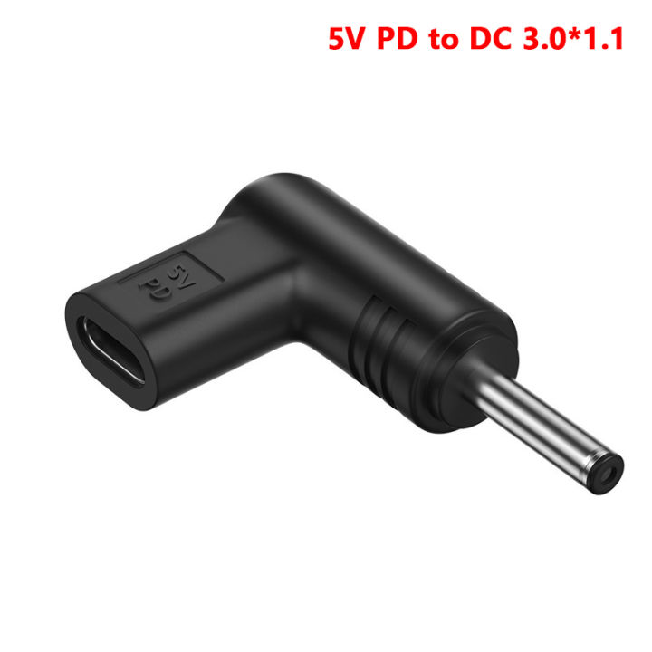 USB C PD To DC Power Connector Universal 5/9/12V Type C To DC Jack Plug Charging Adapter Converter For Router Tablet Mini Fan Hudduo
