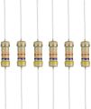 50Pcs- 270 Ohm Resistor 5% 270 Ohm Carbon Film 270 Ohm Resistors 1/4W Resistance 0.25 Watt 5% Tolerance Fixed Resistors 2 Pin Leads. 