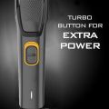 HTC AT-509 Rechargeable Men’s Beard Trimmer Self-Sharpening Blades for Beard and Hair Care. 