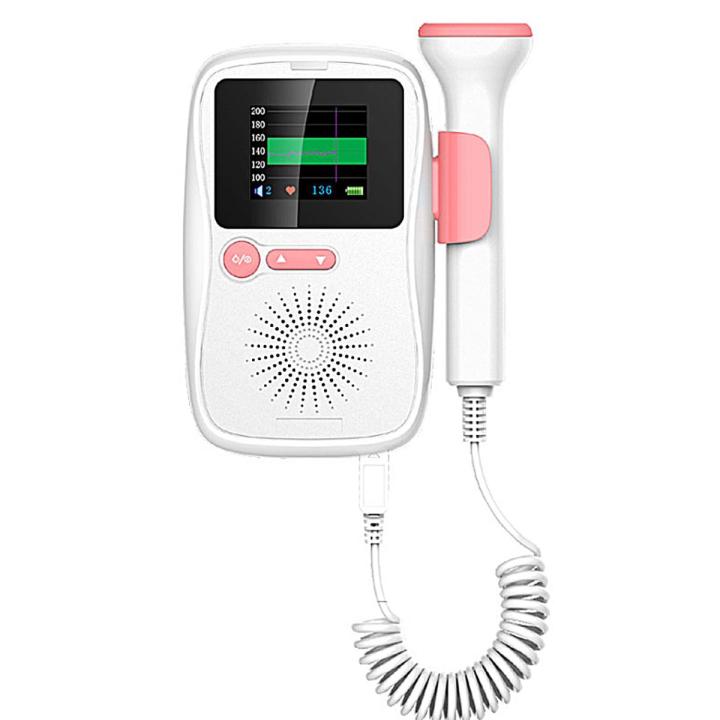 Upgraded Color LCD Curve Doppler Fetal Heart rate Monitor Home ...