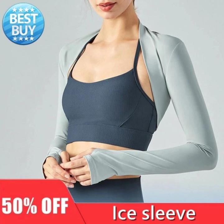 Ladies%20Shawl%20Cuff%20Gloves%20Golf%20Shawl%20Sleeve%20Ice%20Silk%20Sunscreen%20Sleeve%20Summer%20UV%20Protection%20Clothing%20Outdoor%20Arm%20Sleeve%20-%20Image%202