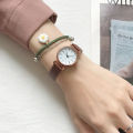 Girls watch small and delicate temperament thin belt belt classic retro waterproof simple girl korean high school students. 