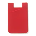 3M Double Pocket Elastic Stretch Silicone Cell Phone ID Credit Card Holder Sticker Universal Wallet Case Card Holder. 