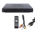 1080P Desktop DVD Media Player Children'S VCD Player for TV Casting, DVD Media, VCD Disc, CD Playback EU Plug. 