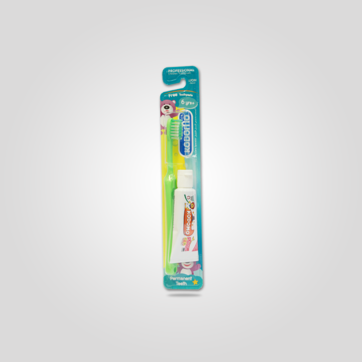 Kodomo_Dental Kids Set Toothbrush & Toothpaste 6+ Years