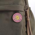 I'm Not Cute I'm Dangerous Cartoon Yellow Duck Brooch Clothing Bag Accessories Gift.