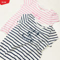 Girls Casual Short Sleeve Summer Ruffle Cotton T-shirt From Levin.