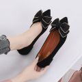 Pumps Women's Flat Shoes Spring and Summer Shallow Mouth 2024 New All-Matching Pumps Large Size Work Shoes Soft Bottom Gommino Women. 