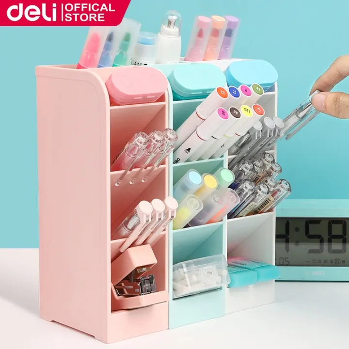 Deli%208933%20Pen%20Holder%20(Any%20Color)%20-%20Image%202