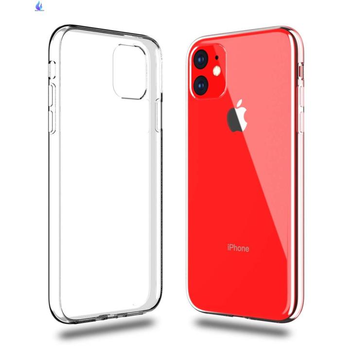 Apple Iphone Iphone 11 Silicone Clear Case Clear Thin Soft TPU