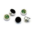 6*2.2mm Microphone Capacitive Electret Microphones Pick Up Sensitivity Electret Condenser 6mmx2.2mm Loudspeaker Mic For Arduino.