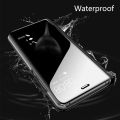 Biruiqu For VIVO V20 Soft Hard Shockproof Flip Stand Mirror Case Cover. 