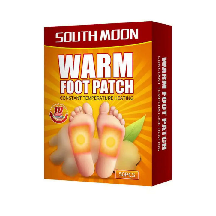 Disposable Body Warmers with Adhesive, Warm Sticker Patch, Foot Warmer Stick, Hand, Winter, 50Pcs