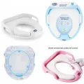 Baby Soft Washable Toilet Seat With Handler For Kids/ Baby Potty Ring Riduttore Soft Reducer.