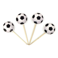 Football Theme Toothpick,Decoration,Fruit Dessert Cake Toothpick Flag.