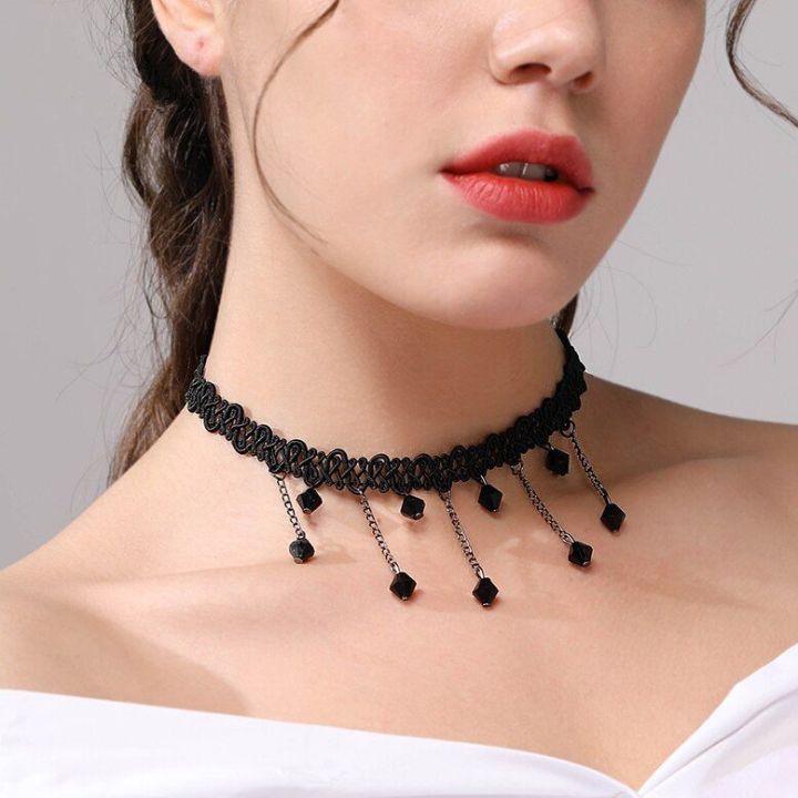 Trendy%20Korean%20Black%20Flower%20Rhinestone%20Choker%20Necklaces%20for%20Girls%20Simple%20Stylish%20-%20Fashionable%20Velvet%20Choker%20Jewelry%20Accessories%20Lace%20Hand-Knit%20Necklace%20for%20Women%20New%20Collection%20-%20Image%204