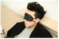 2Pcs Eye Mask Black Shade Blindfold Eye Patch Night Economic Sleep & Snoring - Black. 