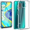 For Redmi Note 9 Pro Max / Note 9 Pro Shockproof Clear TPU Case Case Air Cushion Soft Silicone Cover. 