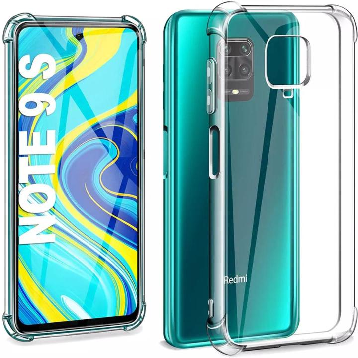 For Redmi Note 9 Pro Max / Note 9 Pro Shockproof Clear TPU Case Case Air Cushion Soft Silicone Cover