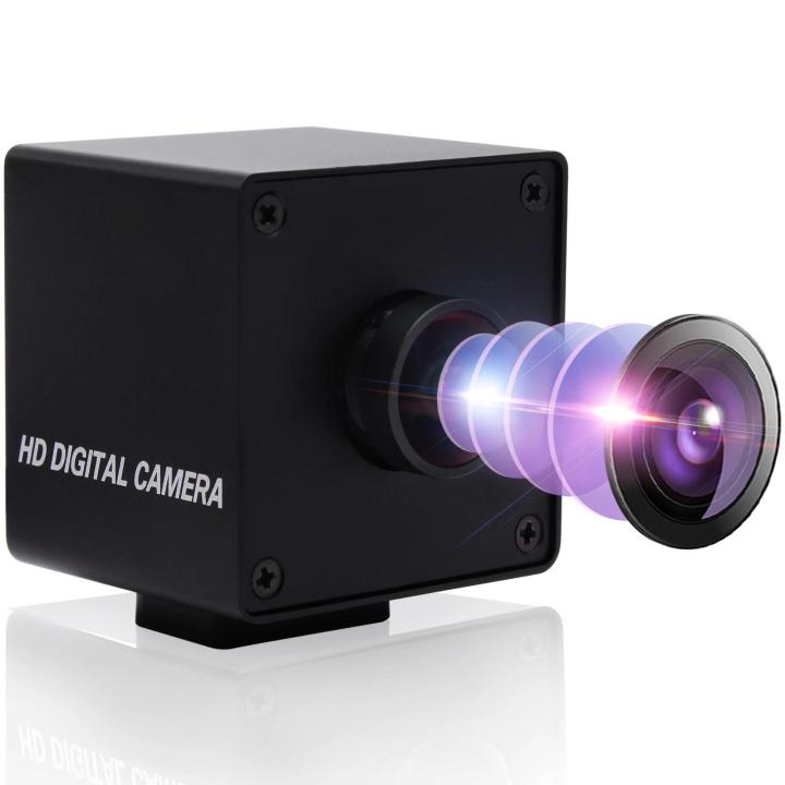 ELP 48MP Webcam 8000x6000 Ultra HD Web Camera IMX586 UVC Fisheye Mini USB Camera for Industrial Inspection, Photograph,Security