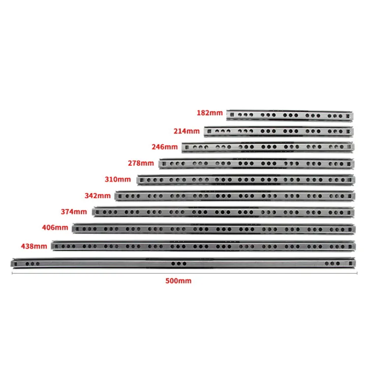 2Pcs%208-16%20Ball%20Bearing%20Drawer%20Slides%20Furniture%20Slide%20Steel%20Ball%20Bearing%20Slides%20Keyboard%20Cabinet%20Cupboard%20Drawer%20Runners%20-%20Image%202