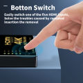 HDMI Switch 4K Switcher 5 in 1 out HD 1080P Video Cable Splitter 5x1 1x4 1x2 Hub Adapter Converter for Xbox PS4 DVD HDTV PC. 