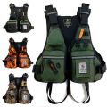 Outdoor Protective Fishing Life Jacket Ultra-Thin Lightweight Professional Marine Large Buoyancy Rock Fishing Lure Vest.