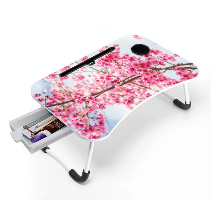 Foldable%20Laptop%20Table%20With%20Optional%20Drawer%20-%20Convenient%20And%20Portable%20Desk%20Solution%20-%20Image%203
