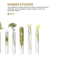 100 Sheets Number Labels Stickers 1-100 Numbers Round Stickers. 