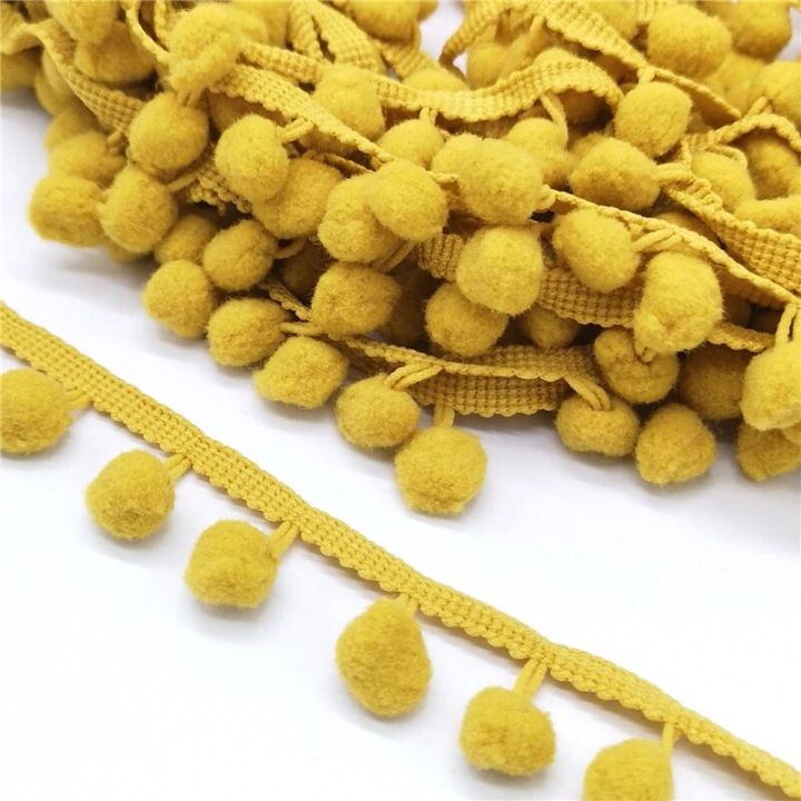 2%20yards%20Pom%20Pom%20Lace%20Trim%20Ball%20Ribbon%20MINI%20Pearl%20Pompom%20Fringe%20Ribbon%20Sewing%20Lace%20Kintted%20Fabric%20Handmade%20DIY%20Craft%20Accessories%20-%20Image%205