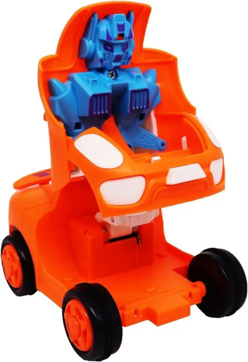 Catron%20Cartoon%20Transformation%20Mini%20Racing%20Friction%20Toy%20Racing%20Transforming%20Car%20to%20Robot%20multicolor%20-%20Image%202