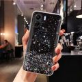 New Phone Case For Redmi 13C Cover Sparkling Star Moon Soft Silicone Transparent Mirror Anti Drop for Redmi 13C Case.