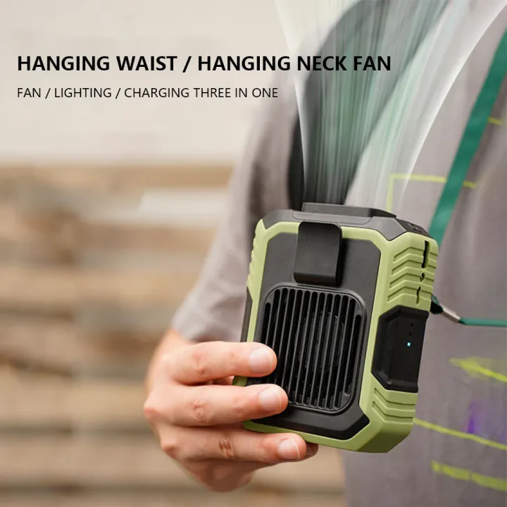 Portable%20Waist%20Fan%20USB%20Rechargeable%206000mAh/4000mAh%20Hanging%20Neck%20Fan%20Electric%20Fan%20Outdoor%20Sports%20Air%20Conditioning%20Cooling%20Fans%20-%20Image%202