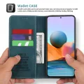 Case For Xiaomi Redmi Note 10 Pro/Note 10 Pro Max Phone Case Premium Retro Leather Magnetic Card Wallet Holder Case Shockproof TPU Inner Flip Stand Cover. 